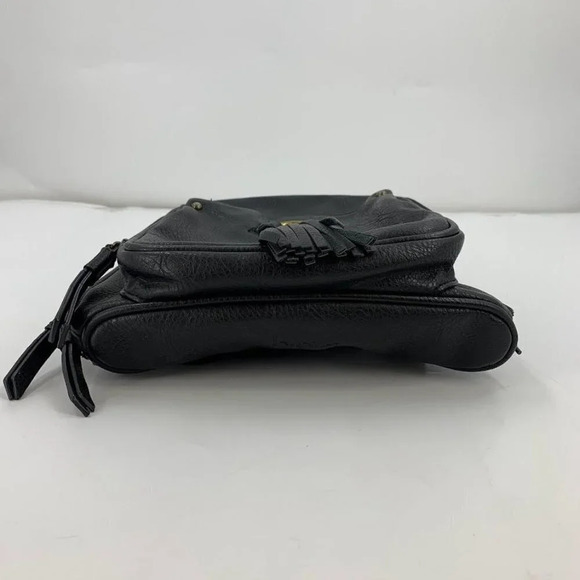 B.O.C. Born Concepts Mini Tassel Vegan Harness Pebbled Leather Storage Backpack - Picture 6 of 16